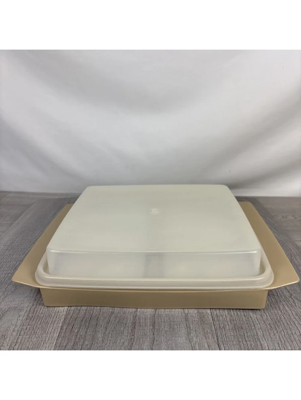 Vintage Tupperware Deviled Egg Carrier Set #1 (723-1, 722-3 & Inserts)